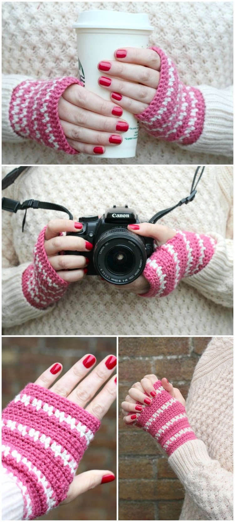 Kid's Crochet Heart Headwrap